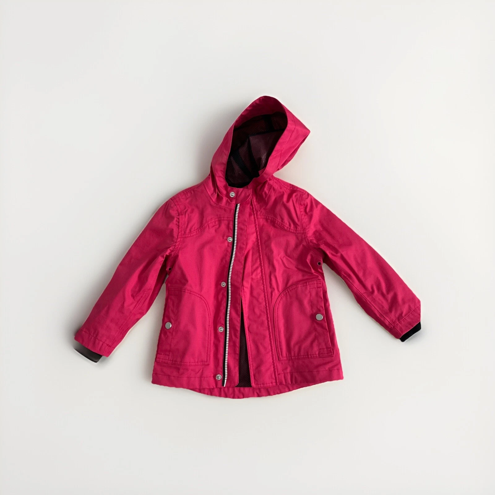 NWT Hunter Original Kids Lightweight Waterproof Jacket Pink 3/4