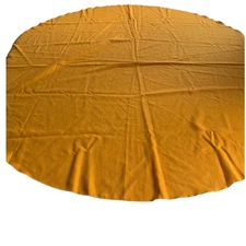 Sunflower Gold Yellow 60 Inch Round Fabric Tablecloth
