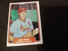 1982 Fleer #117 Jim Kaat St.Louis Cardinals HOF Baseball Card NM-MT/MT