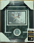 Jalen Hurts Signed Framed Photo Print JSA COA #1 Philadelphia Eagles SB LIX
