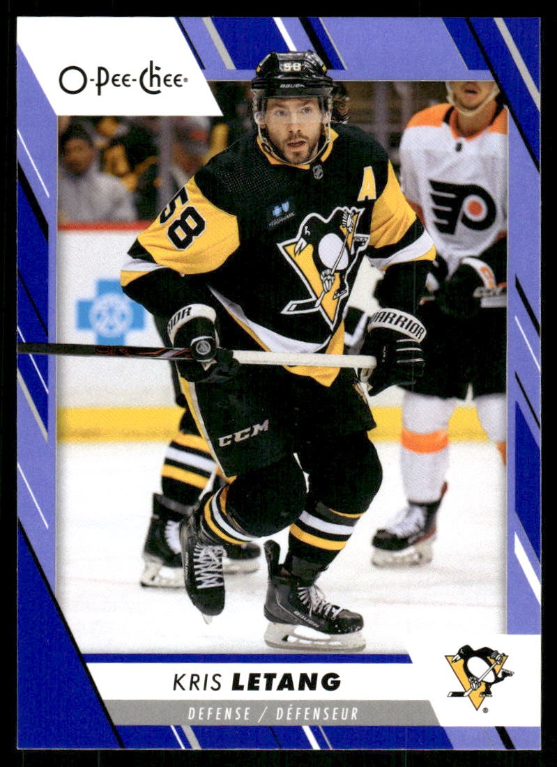 2023-24 O-Pee-Chee Blue #29 Kris Letang - HKY