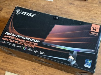 MSI Optix MPG341CQR 34'' Curved Gaming Monitor