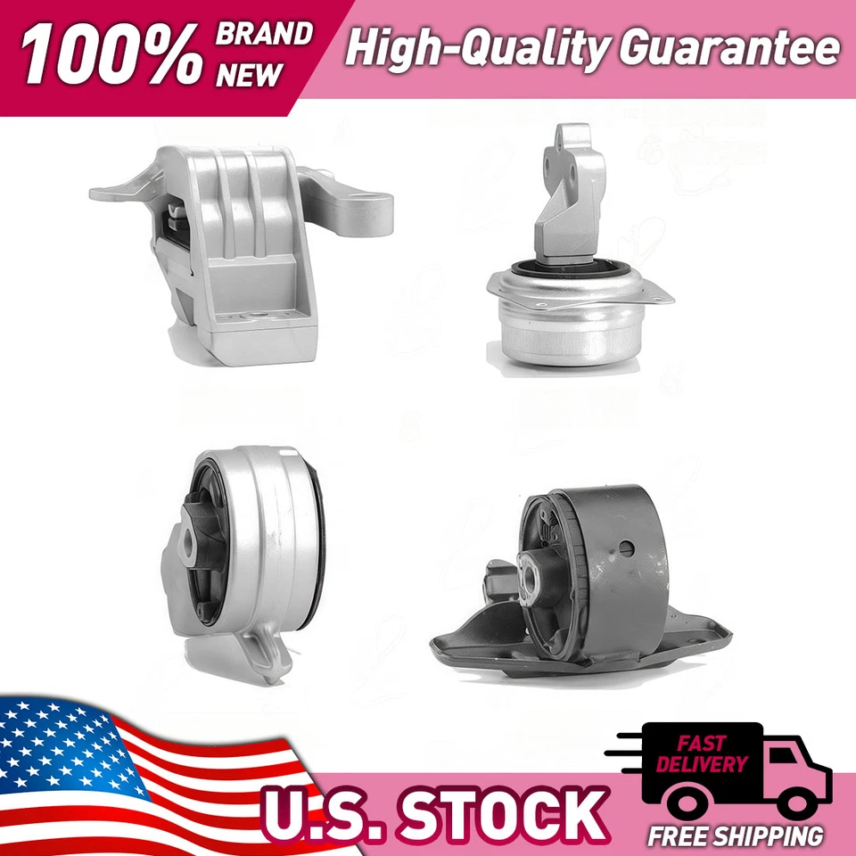 Kit de montaje de motor de motor para Pontiac G6 2006 2007 2,4 L L4 Foto 4 de 4