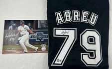 Jose Abreu Signed Autographed Black Jersey and 8x10 Photo Chicago White Sox!