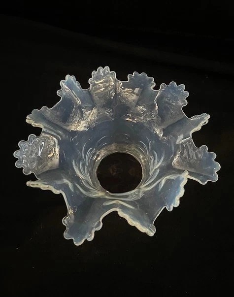 Remplacement Abat-Jour En Verre Tulipe / Art Nouveau / Verre H10 - Photo 3/4
