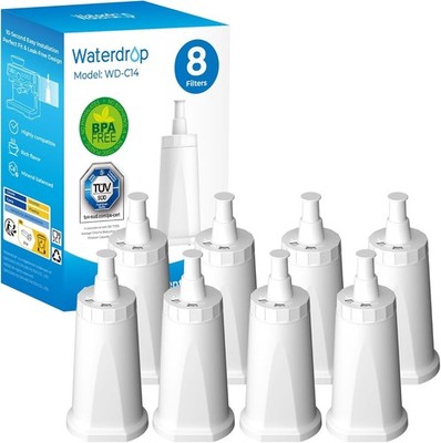 Waterdrop Wasserfilter Ersatz für Sage  Barista Express Pro, BES008 Filter (8)
