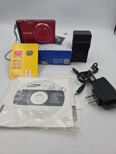 Samsung ST200 16.1MP Digital Camera 10x Zoom Tested New Battery Charger W/ Box