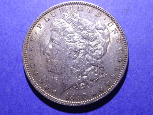 1880-O Morgan Dollar  AU