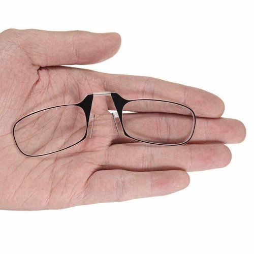 Mini Tragbare Unisex Faltbare Clip Nase Lesebrille mit Schlüsselanhänger2.0 2.5 - Bild 2 von 13