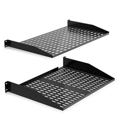 Pyle PLRSTN42U 19-Inch 1U+2U Server Rack Shelves - Universal Device Server Rack