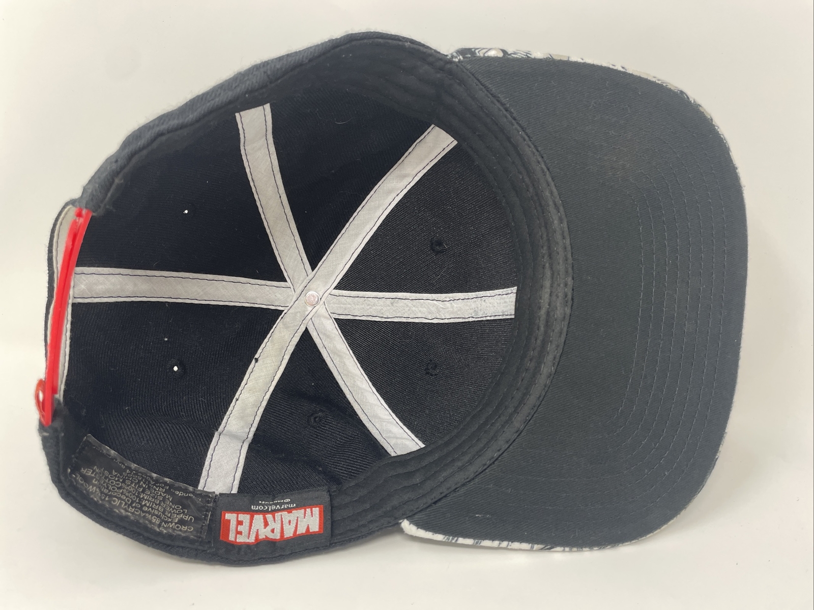 Deadpool Black Snapback Adjustable Back Hat Cap M… - image 3