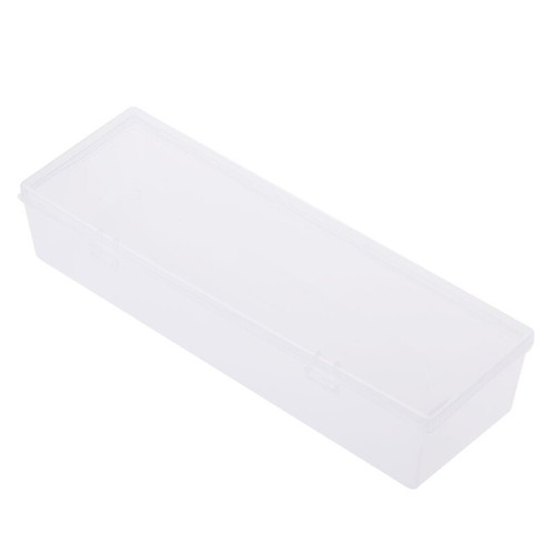 Rectangular Plastic Clear Storage Box Jewelry Container for Case Bead ...