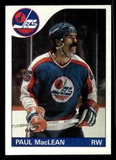 1985-86 Topps Paul MacLean #145 - Winnipeg Jets