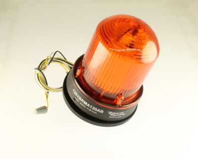 125XBRMA120AB Steady-On/Flashing 125 Series LED Models. Amber Color