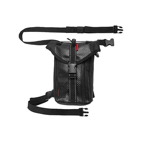 Komine (komine) Sa-211 Waterproof Leg Bag Black 09-211