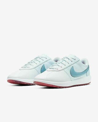 NEW Nike Women's Cortez Golf Cleats NRG Golf Shoes Topaz White Aqua CI2283  110 | eBay