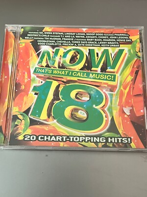 Now That's What I Call Music 18 CD 2018 Compact 20 Chart Topping Hits