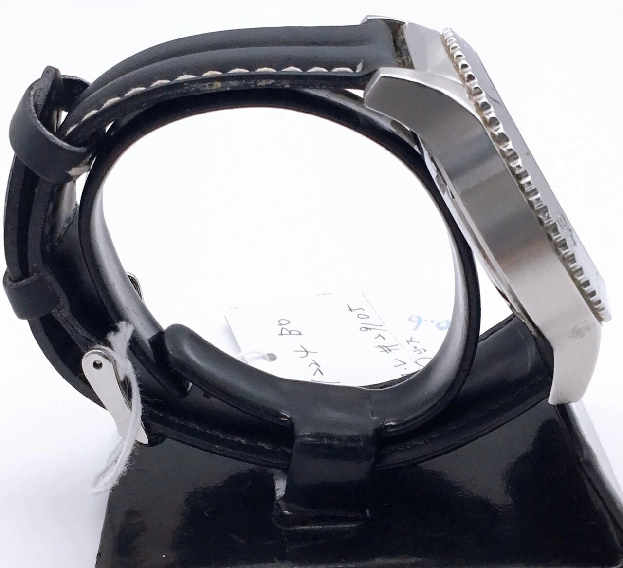 Coach Autore 'Ottime Condizioni' Uomo CA 70.2.14.0711 Pelle Metallo Nero Argento