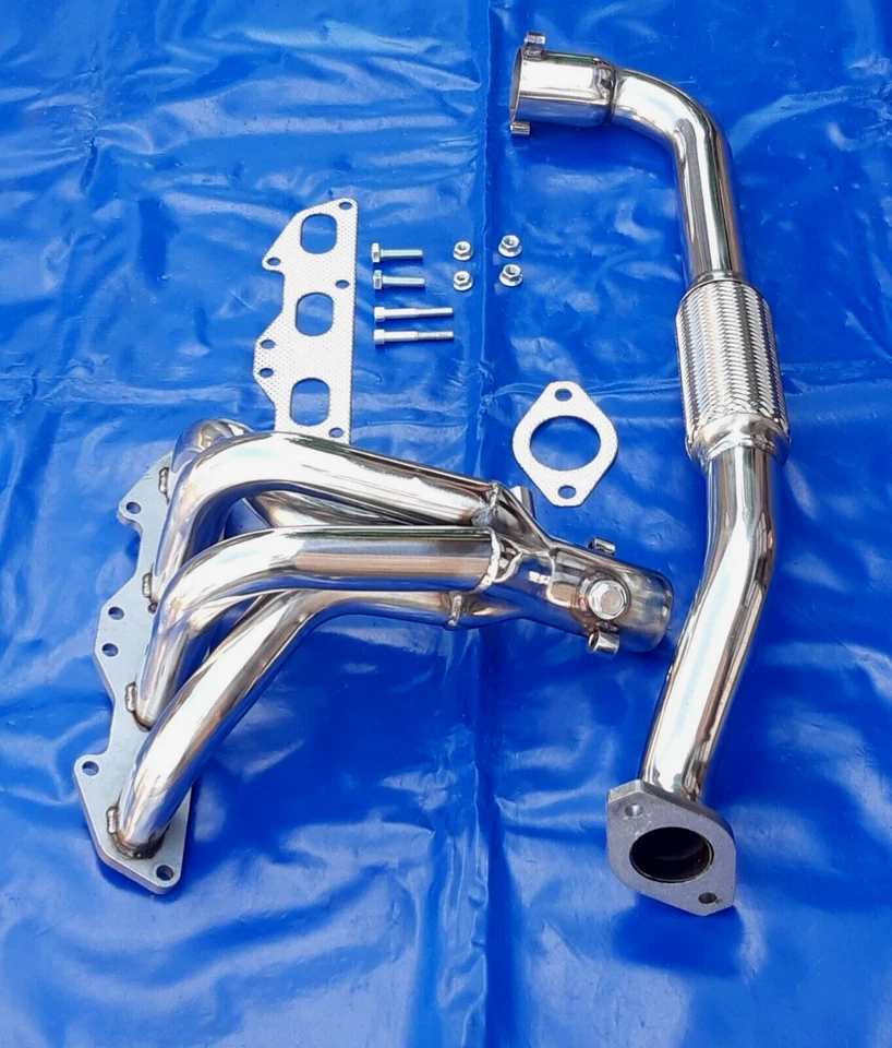 Colector de compartimento acero inoxidable MITSUBISHI ECLIPSE 2.0 95-99 Dodge Avenger Base Eagle - Imagen 2 de 4