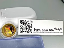 Thales mint DELOS limited Ed 450 pcs unfunded limited-bit coin Lealana CASASCIUS
