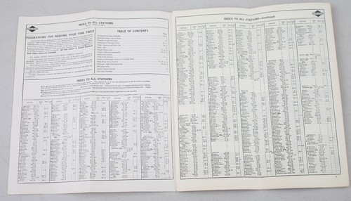 1965 Illinois Central Railroad Timetable City of New Orleans Miami Panama Ltd - Picture 3 of 6