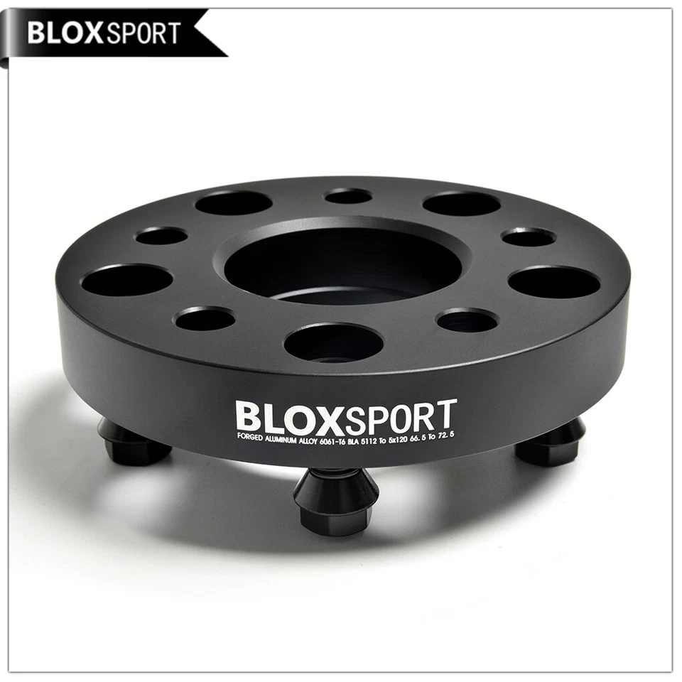 5x120 to 5x112 Wheel Spacers 4pc 22mm Adapter CB72.5 to 66.5 for BMW E36 E90 E60 - Image 3 of 4