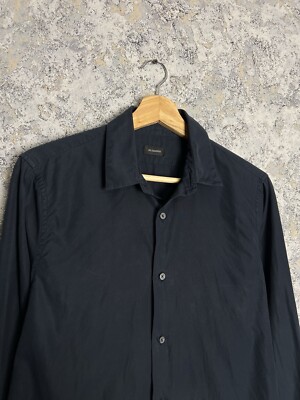 【JIL SANDER】2009ss RAF SIMONS期 トレンチコート JIL SANDER by RAF SIMONS Fall 2008 Sze 44 Black White Marble