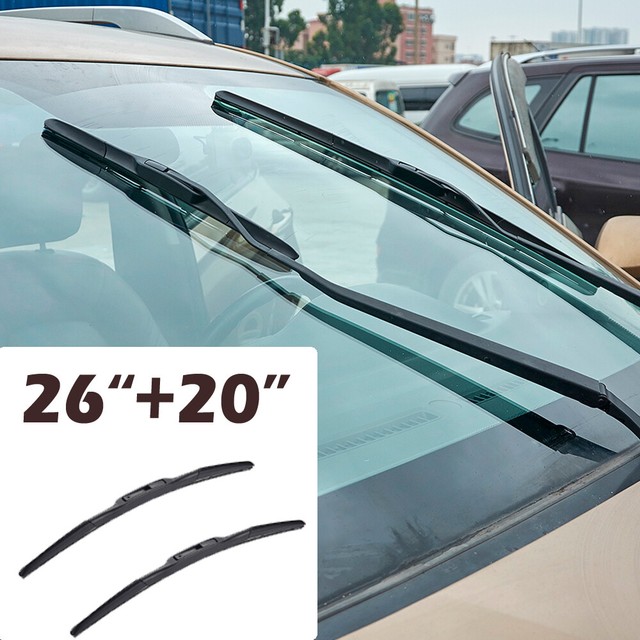 26"+20" 2pcs/Set Front Windshield Wiper Blades fit for Toyota