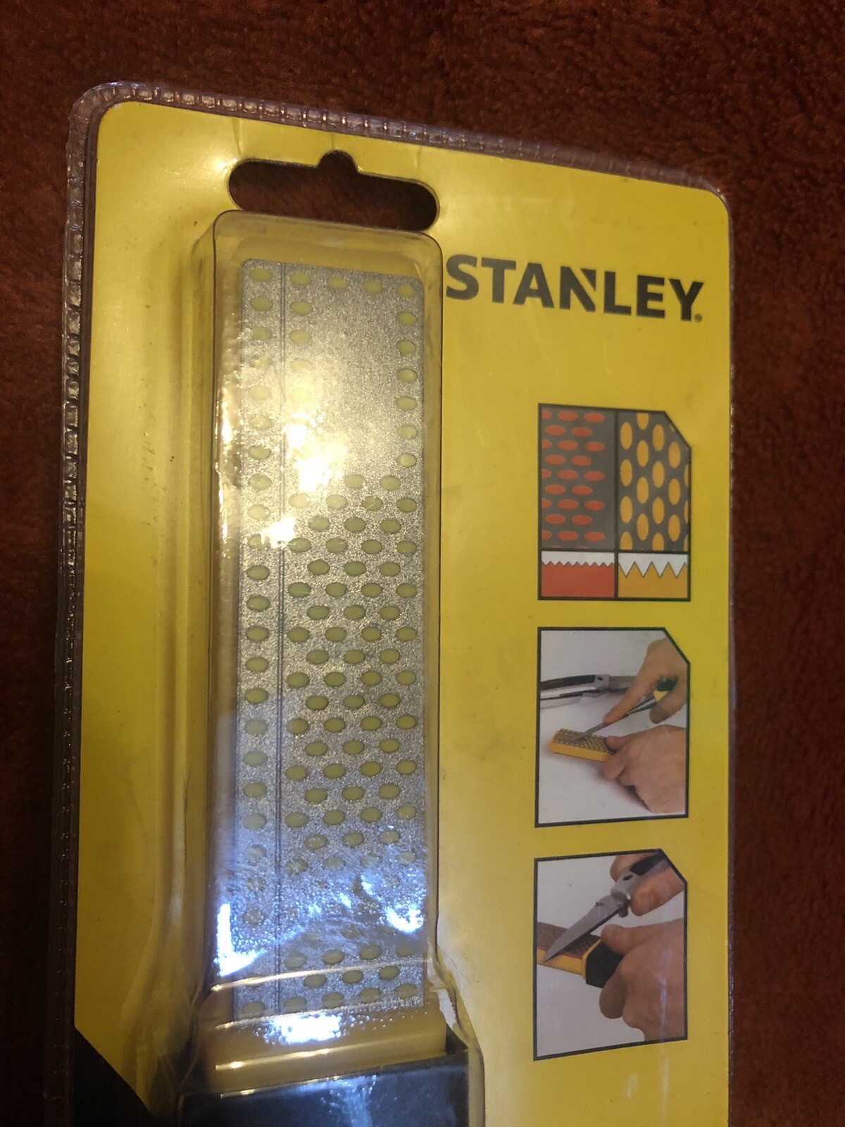 Stanley Diamond Sharpening Stone STHT016144 brand new free uk post eBay