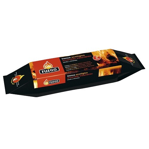 Tronco Ecologico Chimenea En Oferta Tronco Ecol�Gico Ok Fuego Flower - 1,1 Kg