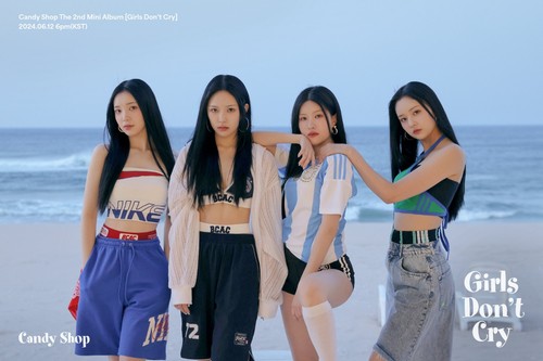 Candy Shop 2nd Mini Album Girls Don’t Cry CD+84p P.Book+2p Card+Sticker+F.Poster - Imagen 5 de 10