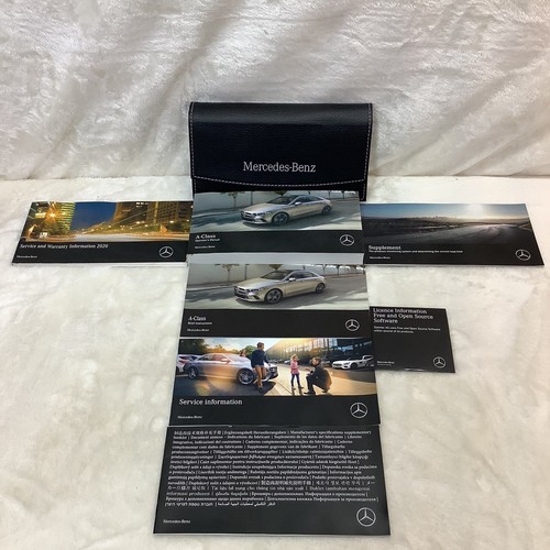 2020 Mercedes A-Class Owners Manual User Guide Book 21 OEM#177 584 41 05