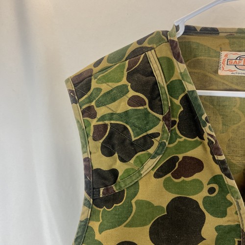 SafTbak Women's Multicolor Camouflage Multipocket Full Zip Hunting Vest Size XL - Picture 8 of 21