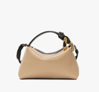 JW ANDERSON JWA Corner Bag - Champagne/Black ( Origin $1,250