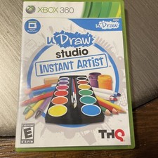 Xbox 360 U Draw Studio Instant Artist Video Game Rated Everyone