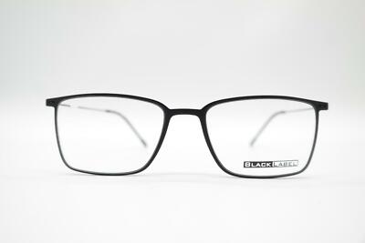 Black Label 1015893 Schwarz Grau oval Brille Brillengestell eyeglasses Neu