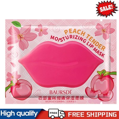 Kollagen pflegende Lippenmaske Feuchtigkeit Essenz Lippenmaske (Honig Pfirsich Lippenmaske) ~ G