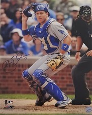 Signed 16X20  A.J. ELLIS  Los Angeles Dodgers  Autographed photo W/COA