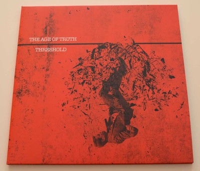 LP - The Age Of Truth    Threshold, 2018 DE, Transparent Red / Black Marbled