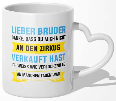 Grosser Bruder Geschenk Geburtstag Weihnachten Geschwister Tasse Jungs Männer