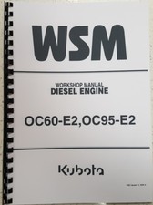 KUBOTA DIESEL ENGINE OC60-E2