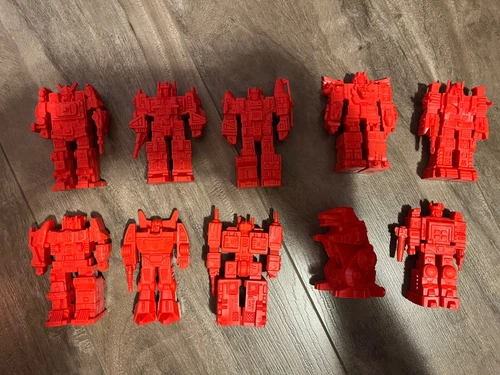 Transformers G1 DECOY Vintage set Japan Plastic PVC Rodimus Prime Ultra Magnus