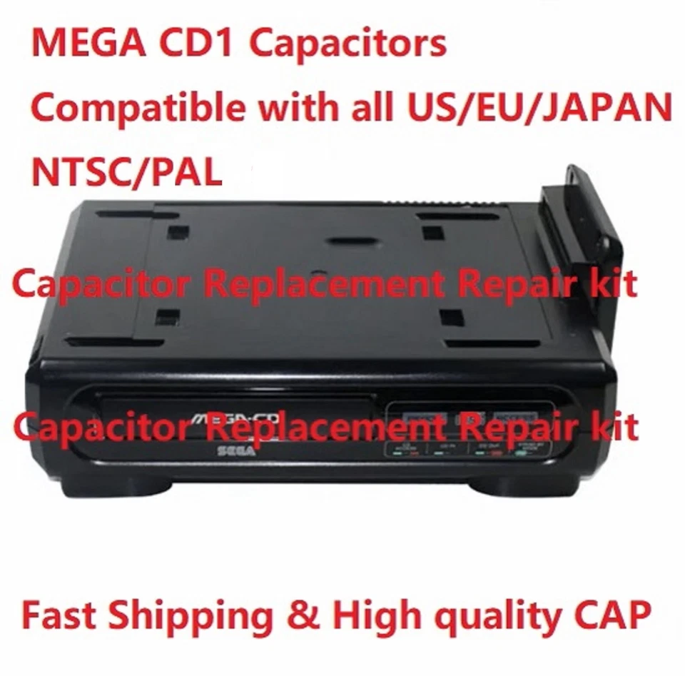 Сменный ремонтный комплект конденсаторов Sega CD 1 / 47 шт. конденсаторов - Изображение 2 из 2