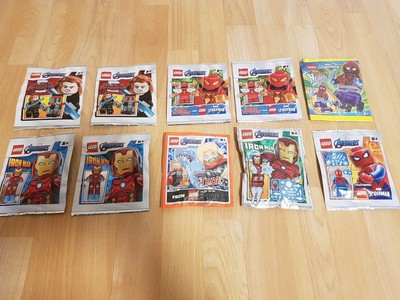 Lego Marvel Avengers, Minifiguren Polybags, 10 Stk., Iron Man u.a. Set 4