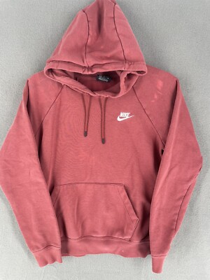 red and pink nike jumper