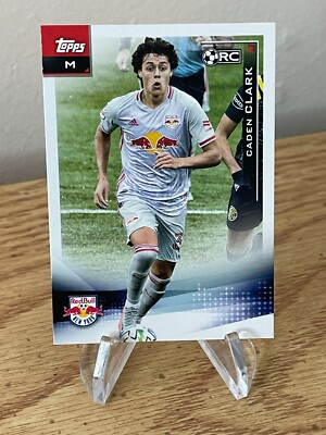Caden Clark ROOKIE 2021 Topps MLS Major League Soccer #179 RC NYRB NY Red Bulls