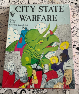 City State WARFARE Boxed Set Judges Guild Marc Summerlott new in shrink