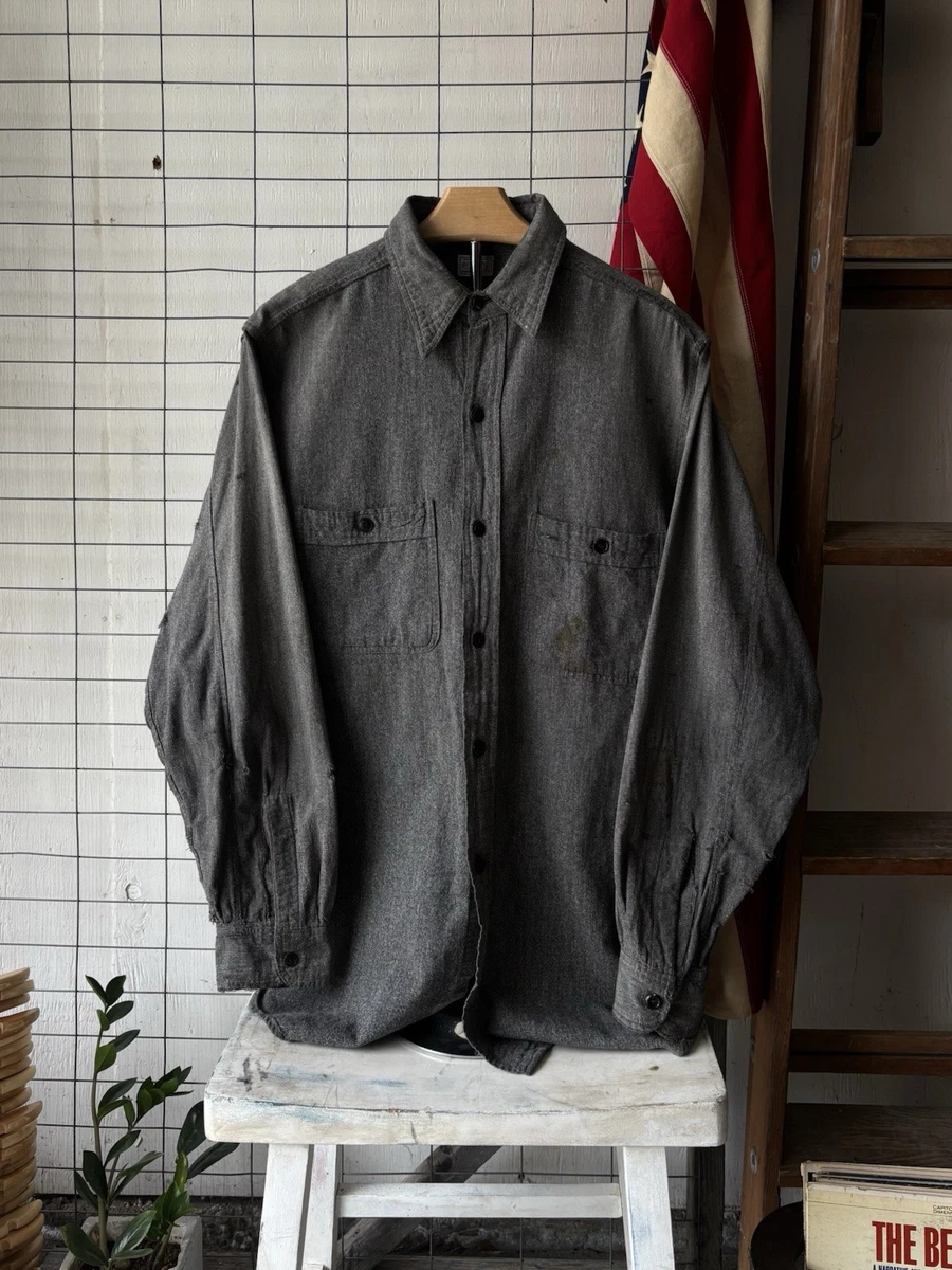 Button-Front 1940s Vintage Casual Shirts for Men for sale | eBay