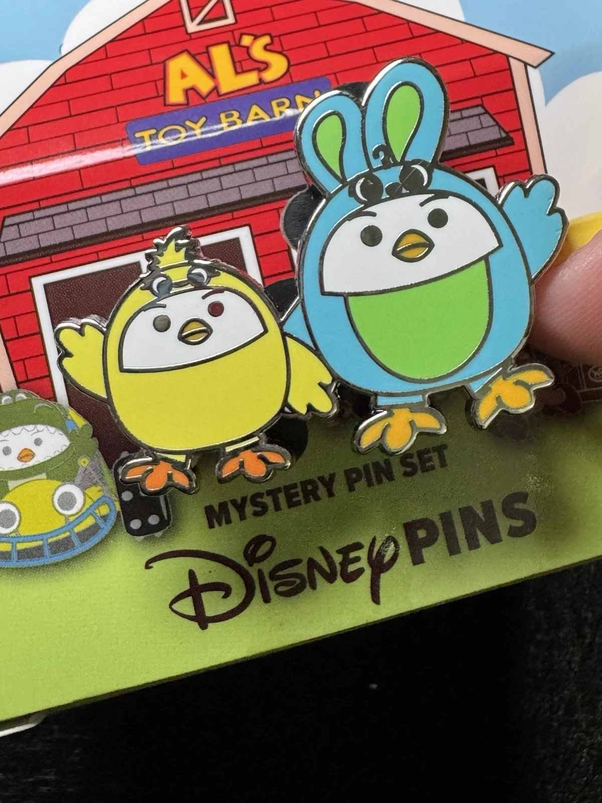 2026 Shanghai Disney, Al's Toy Barn Mystery Pin, Toy Story Ducky & Bunny