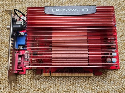 GAINWARD Nvidia GeForce 8600GT 256MB VRAM Silent Grafikkarte PC Vintage GPU